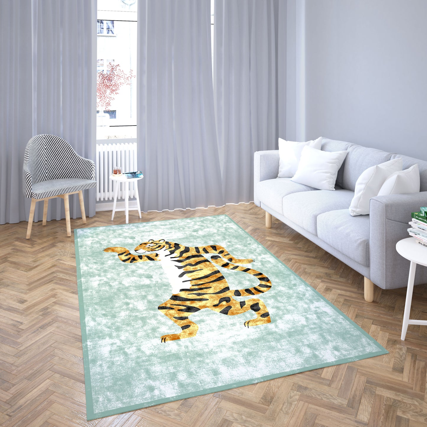 LUXURY MODERN PRINT CARPET