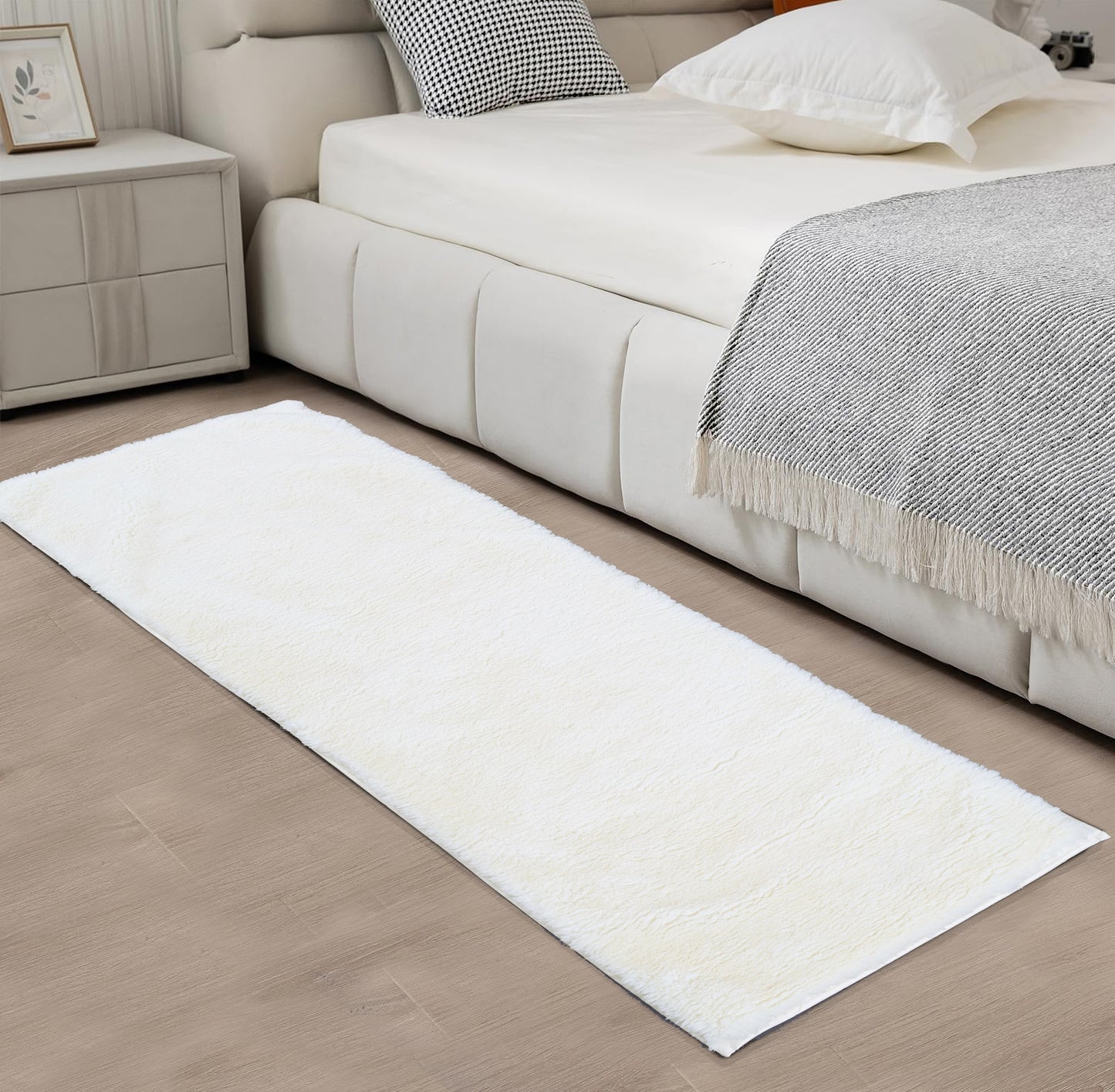 Washable Runner Rugs Rabbit far Rugs for Bedroom Living Room.