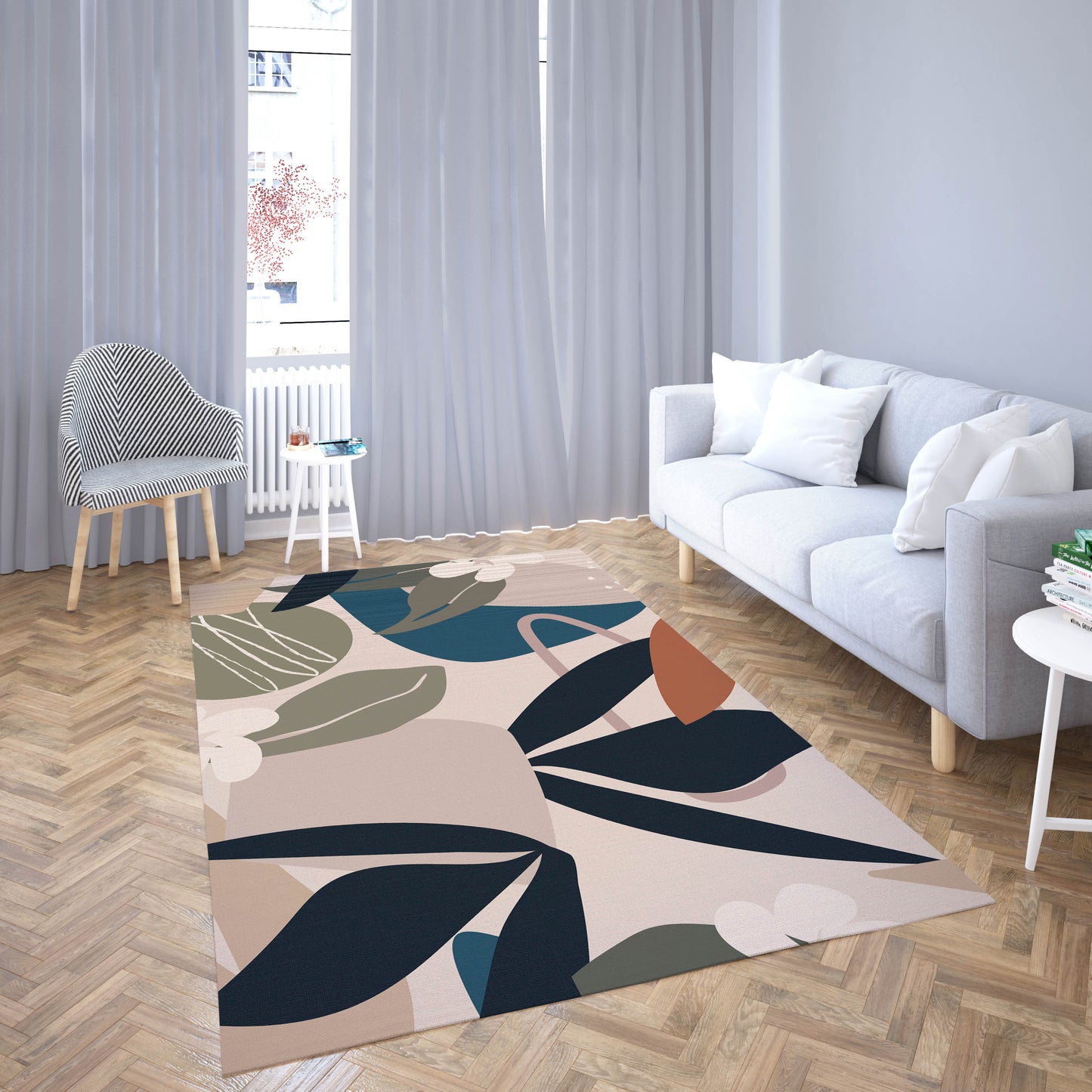 LUXURY MODERN PRINT CARPET