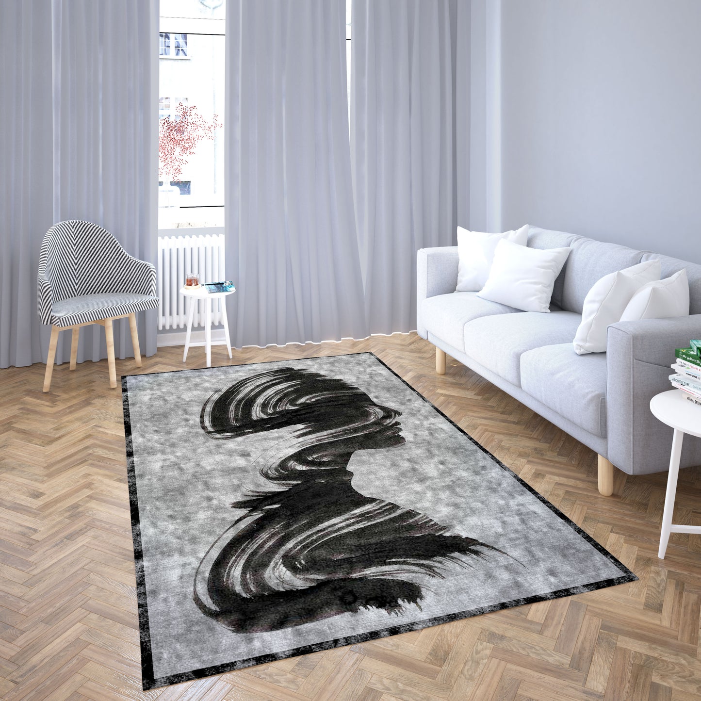 LUXURY MODERN PRINT CARPET