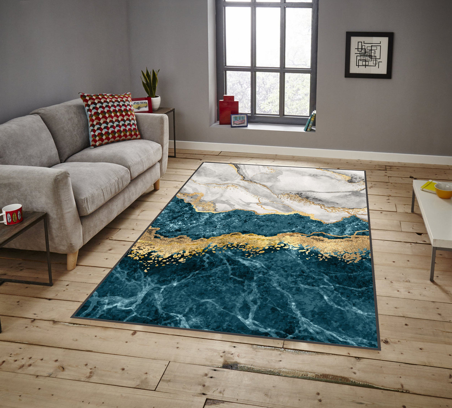 ABSTRACT PRINT CARPET