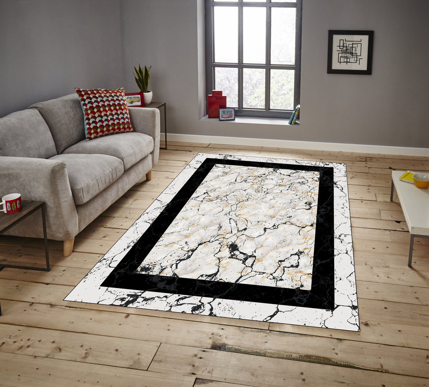 ABSTRACT PRINT CARPET