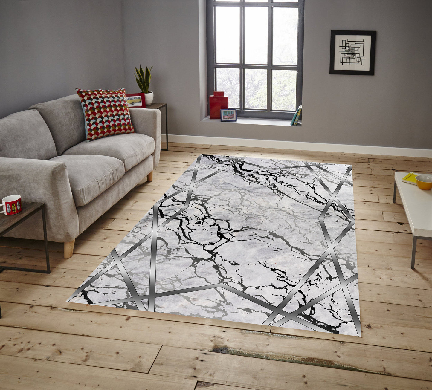 ABSTRACT PRINT CARPET