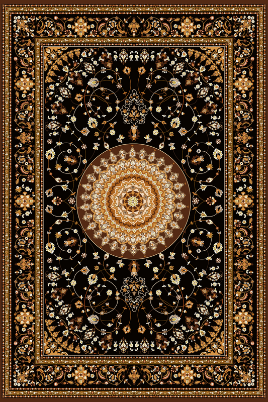 FLORAL PRINT CARPET