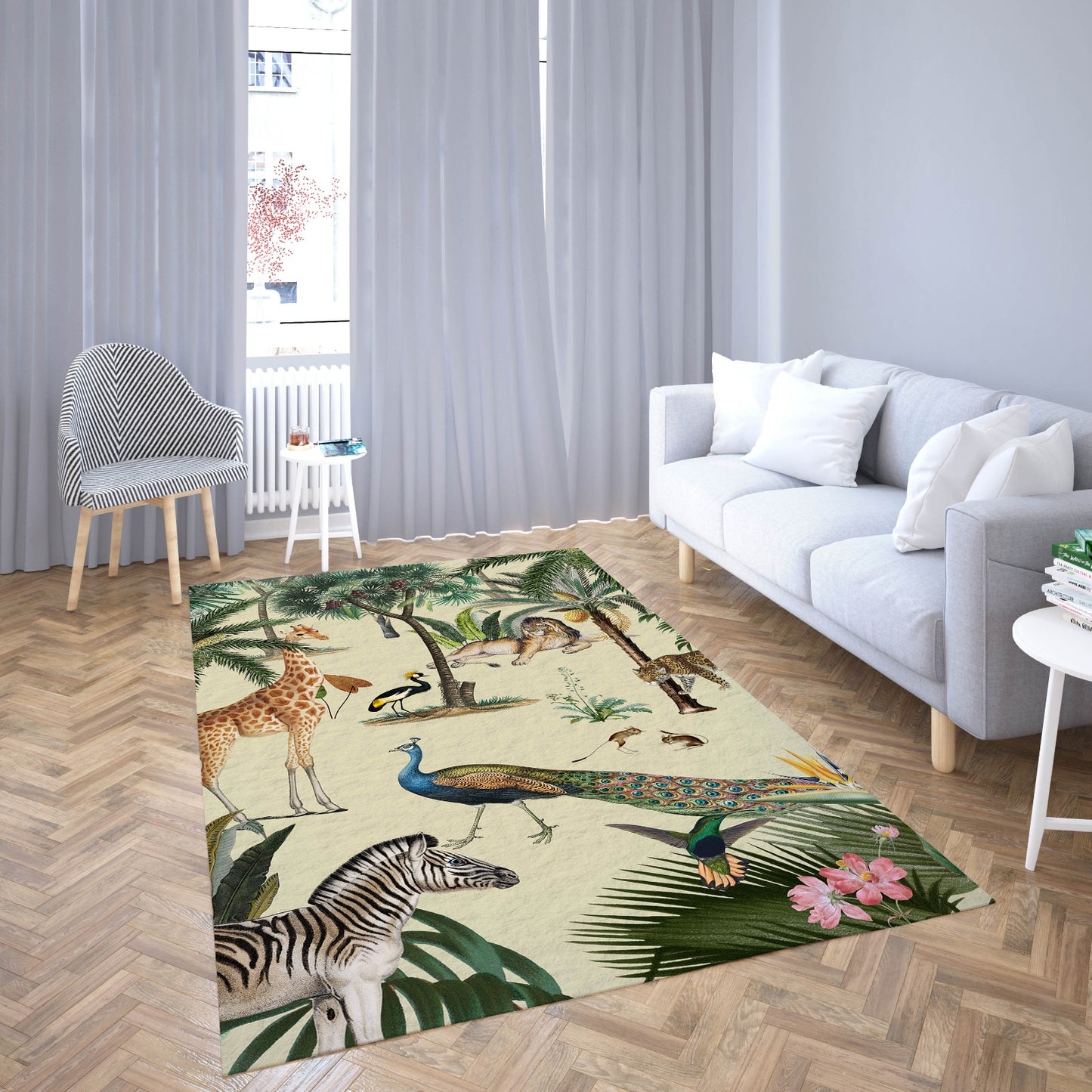 LUXURY MODERN PRINT CARPET