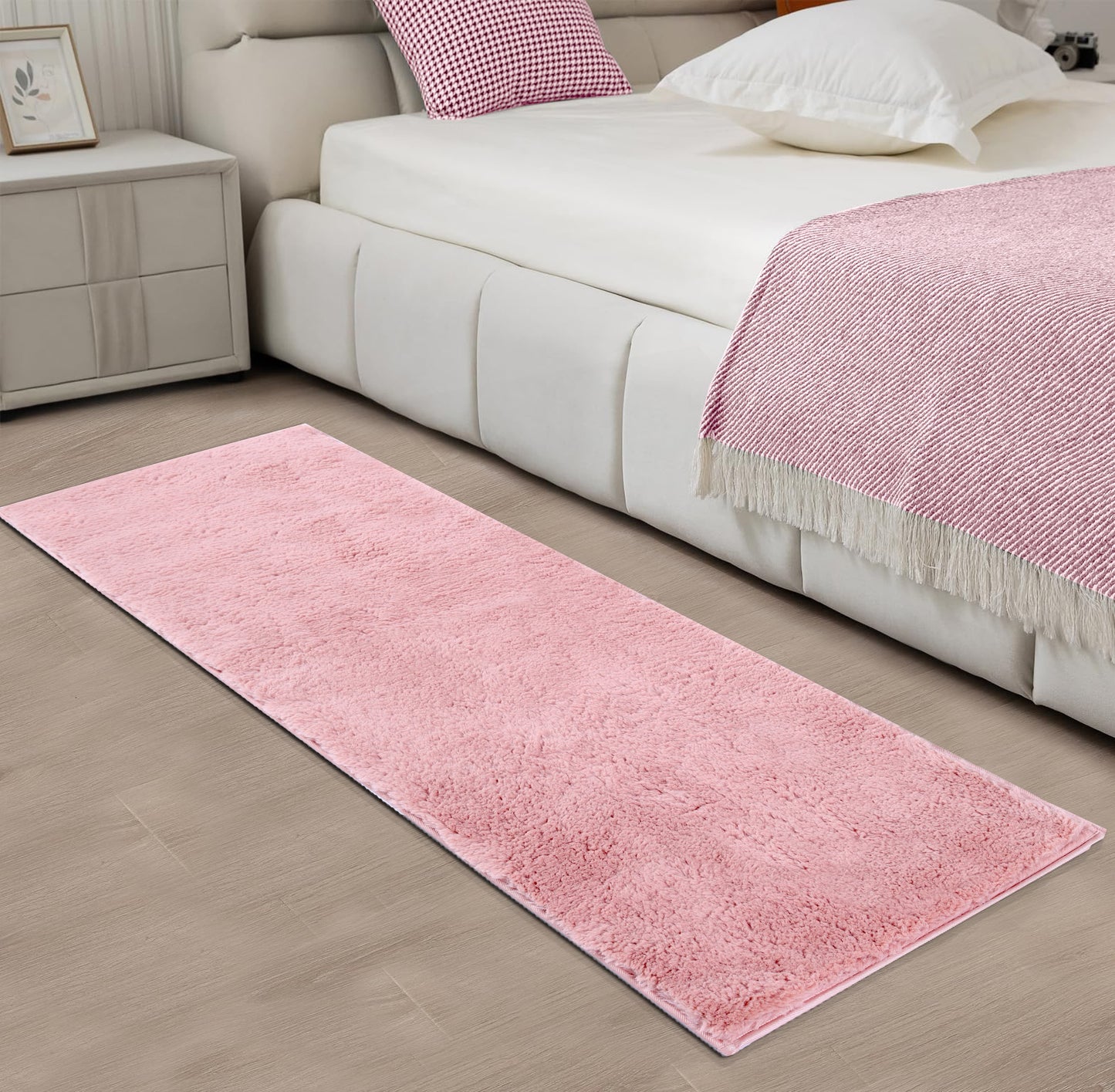 Washable Runner Rugs Rabbit far Rugs for Bedroom Living Room.